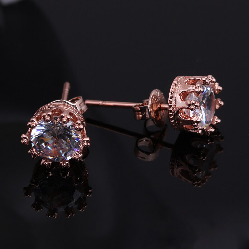 Korea Simple Sweet Cool Wind Planet Love Zircon Stud Earrings 2022 Young Luxury Earrings Elegant Women's Jewelry Accessories