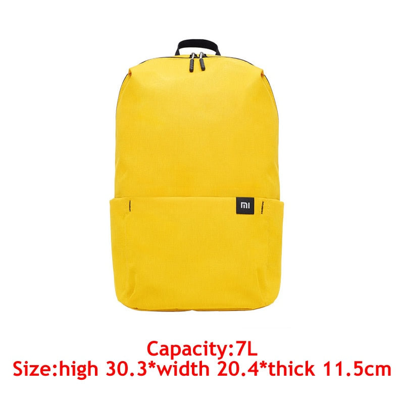 Black Friday Discount 100% Xiaomi Backpack Multi-Color Multi-Size Unisex Backpacks Waterproof Fashion College Small School Bag