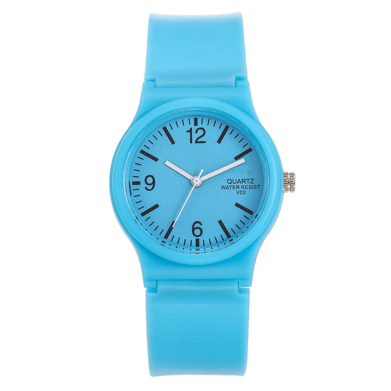 2021 New simple silicone Brand WOKAI Casual Quartz Watch Women Crystal Silicone Watches Relogio Feminino Wrist Watch Hot sale