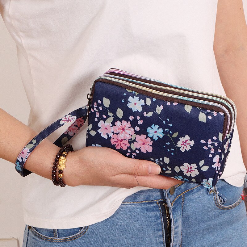 Disney 2022 New Cartoon Women's Wallet Luxury Brand Long Women's Coin Purse Large Capacity Fashion Trend Clutch Mobile Phone Bag