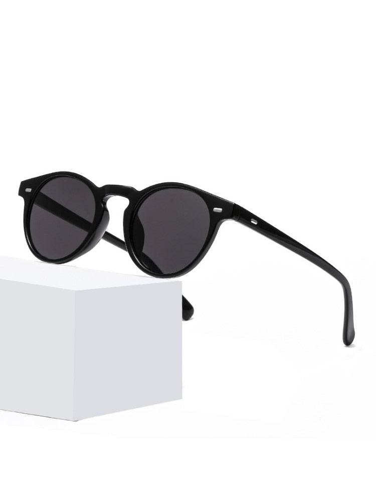 Luxury Brand Designer Sunglasses Men 2021 Vintage Red Blue Round Sun Glasses Women Driving Retro Sunglass Mens UV400