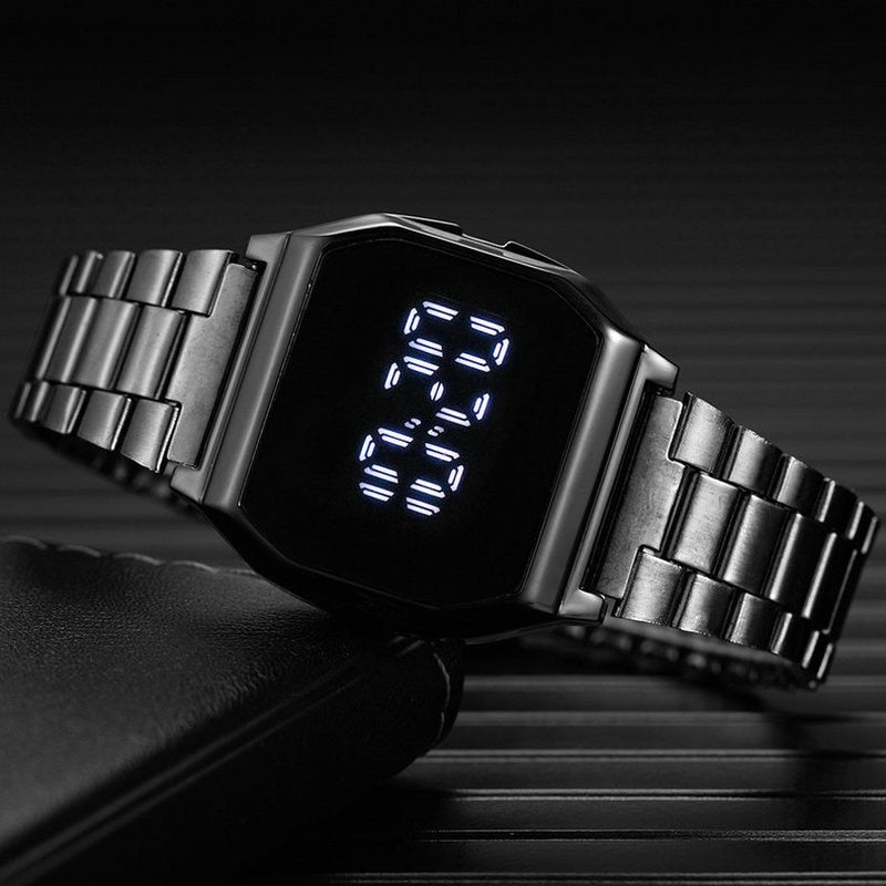 2022 New LED Digital Square Fashion Watch Men Women Multifunction Electronic Sports Wristwatch Watches