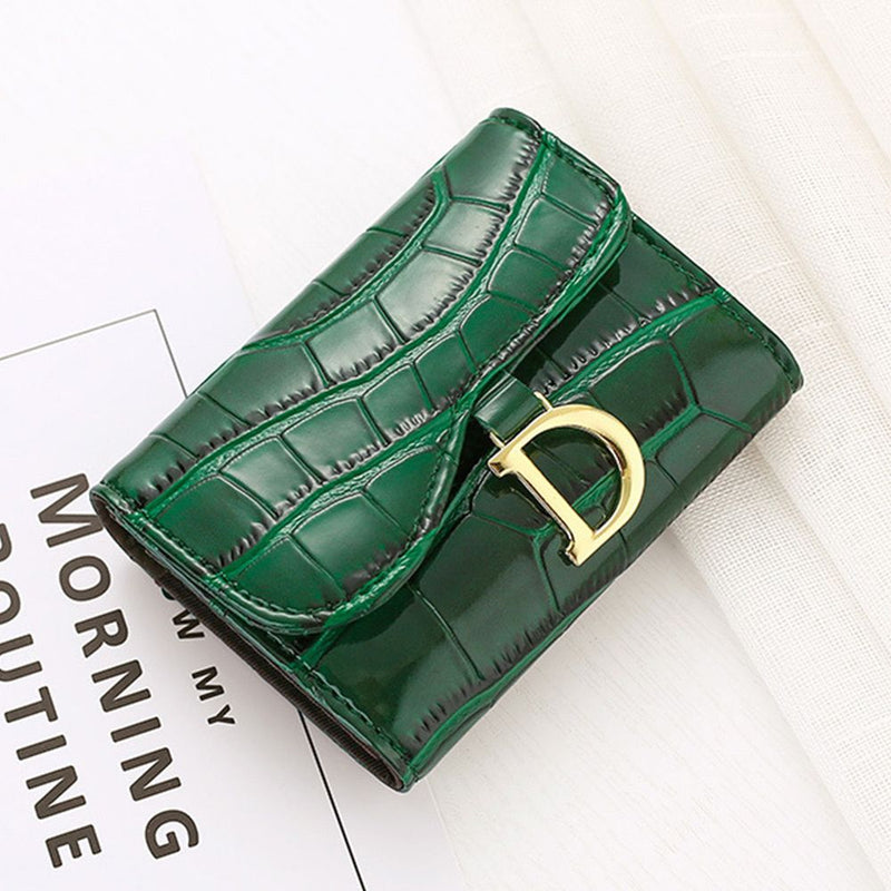 Luxury Women Card Holder Short Wallet Mini Women&