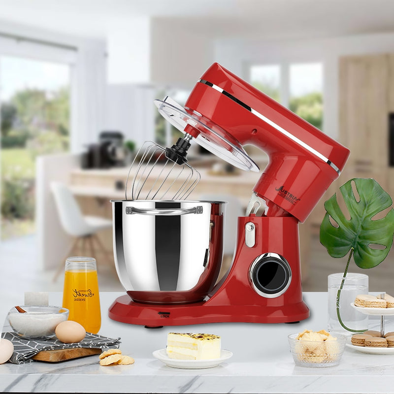 Big Discount Food Processor 5L 1500W Kitchen Stand Mixer Blender Cream Egg Whisk Cake Dough Kneader Bread Maker