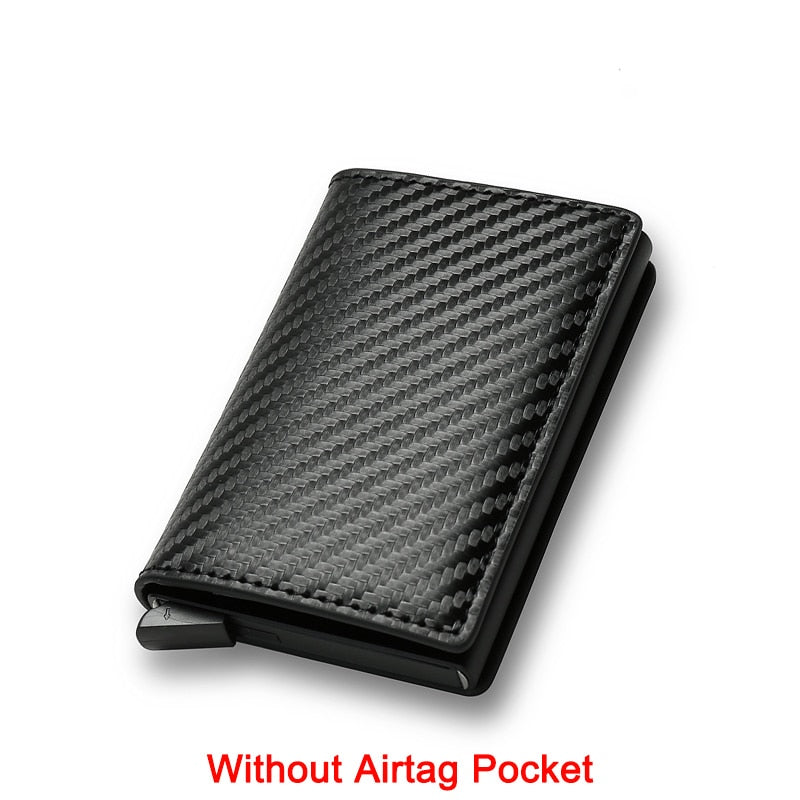 Rfid Card Holder Men Wallets Money Bag Male Black Short Purse 2022 Small Leather Slim Wallets Mini Wallets For Airtag Air Tag