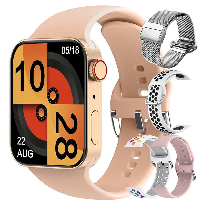 LEMFO T100MAX smart watch men women Bluetooth call smartwatch series 8 260mAh sports watches Wireless charging 2.0 inch 395*460