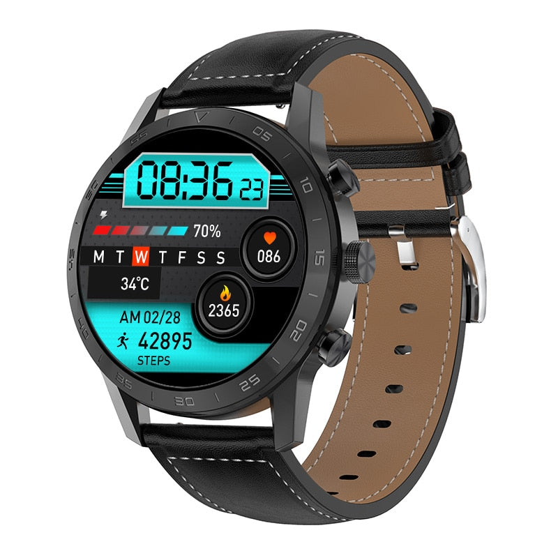 2022 Smartwatch Man AMOLED Full Touch Screen Bluetooth Dial Contacts Sync Heart Rate Healthy Sport Watches Man Smart Watch Men