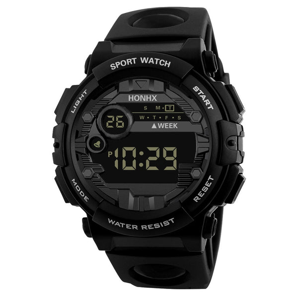 Outdoor Sport Transparent Digital Watch Men Women Alarm Clock Waterproof Shock Military Watches Led Display Shock Watch Drop