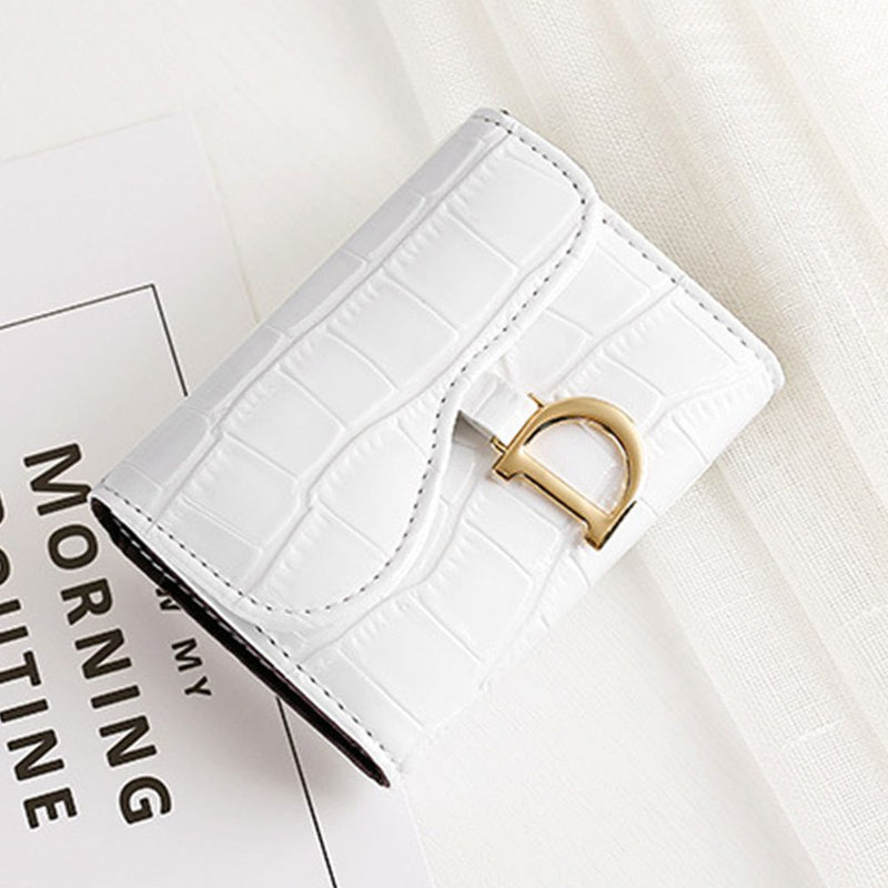 Luxury Women Card Holder Short Wallet Mini Women&