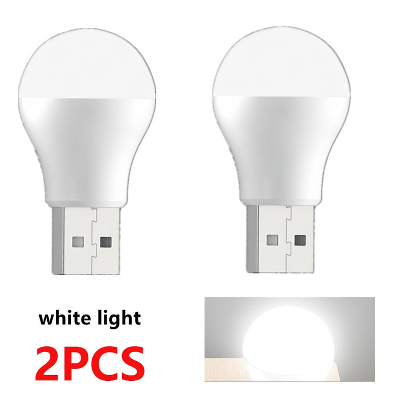 3/2/1PCS Mini USB Plug Lamp Computer Mobile Power Charging USB Small LED Night Light Eye Protection Light 5V 1A USB Gadgets