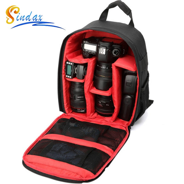 Multi-functional Camera Backpack Video Digital DSLR Bag Waterproof Outdoor Camera Photo Bag Case for Nikon/ for Canon/DSLR