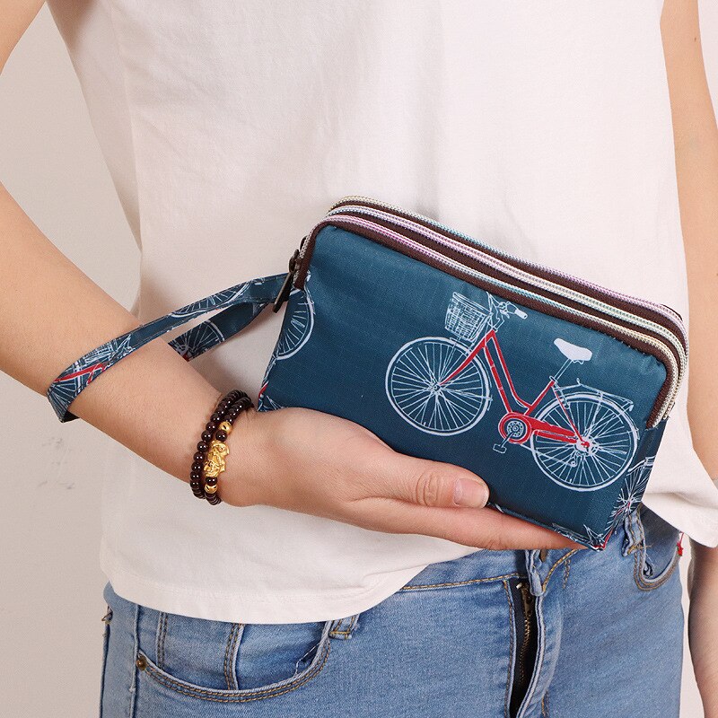 Disney 2022 New Cartoon Women's Wallet Luxury Brand Long Women's Coin Purse Large Capacity Fashion Trend Clutch Mobile Phone Bag