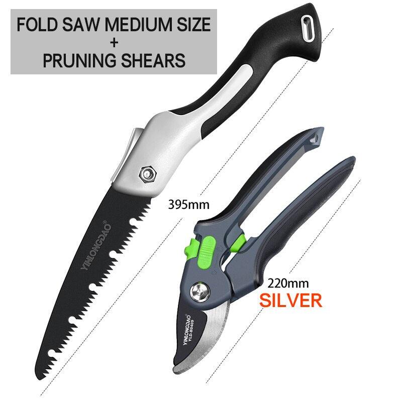 Garden Pruning Shears Stainless Steel Pruning Tools Garden tools Scissors Cutter Fruit Picking Weed Home Potted Branches Pruner