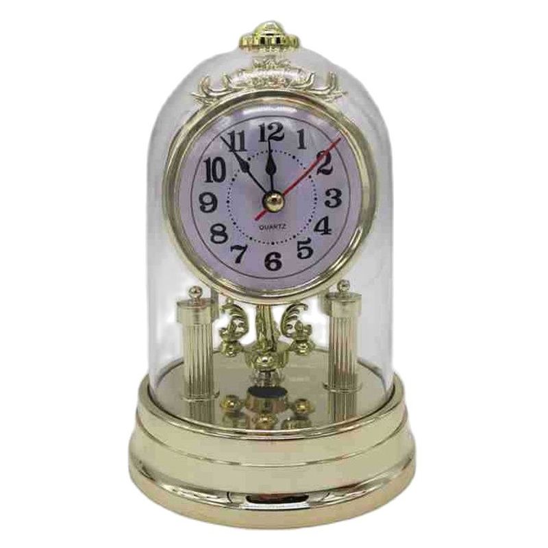 European Style Mute Clock Retro Alarm Clocks Stopwatch Table Clock For Living Room Office Desktop Decoration Clock Watch Gifts