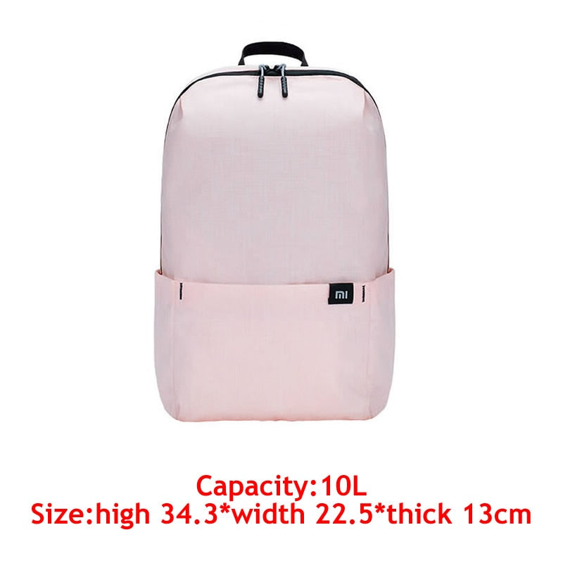 Black Friday Discount 100% Xiaomi Backpack Multi-Color Multi-Size Unisex Backpacks Waterproof Fashion College Small School Bag