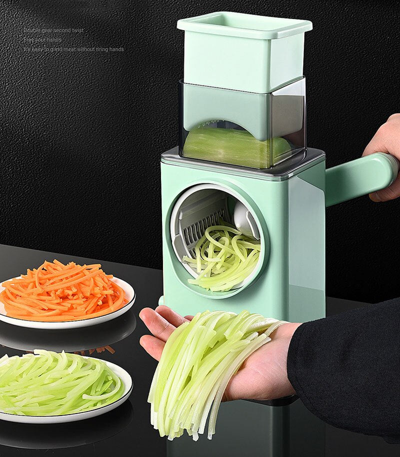 Multifunction Vegetable Cutter Chopper Mandoline Manual Grater Potato Carrot Slicer Shredder for Salad Garlic Kitchen Gadget