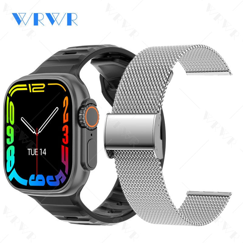 Newest Smart Watch Ultra Series 8 NFC Smartwatch Men Women Bluetooth Calls Wireless Charging Fitness Bracelet 2 Inch HD Screen