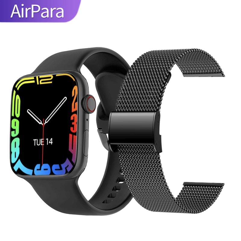 2022 NFC Smart Watch Men Women Smartwatch Door Access Control 1.9 in HD Screen Wireless Charging Dial Call Fitness Bracelet