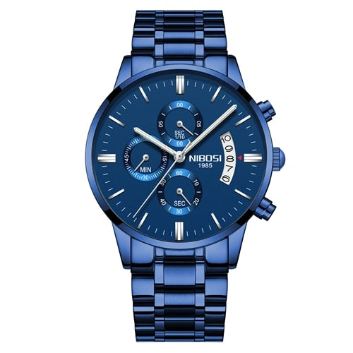 NIBOSI Relogio Masculino Men Watches Luxury Famous Top Brand Men&