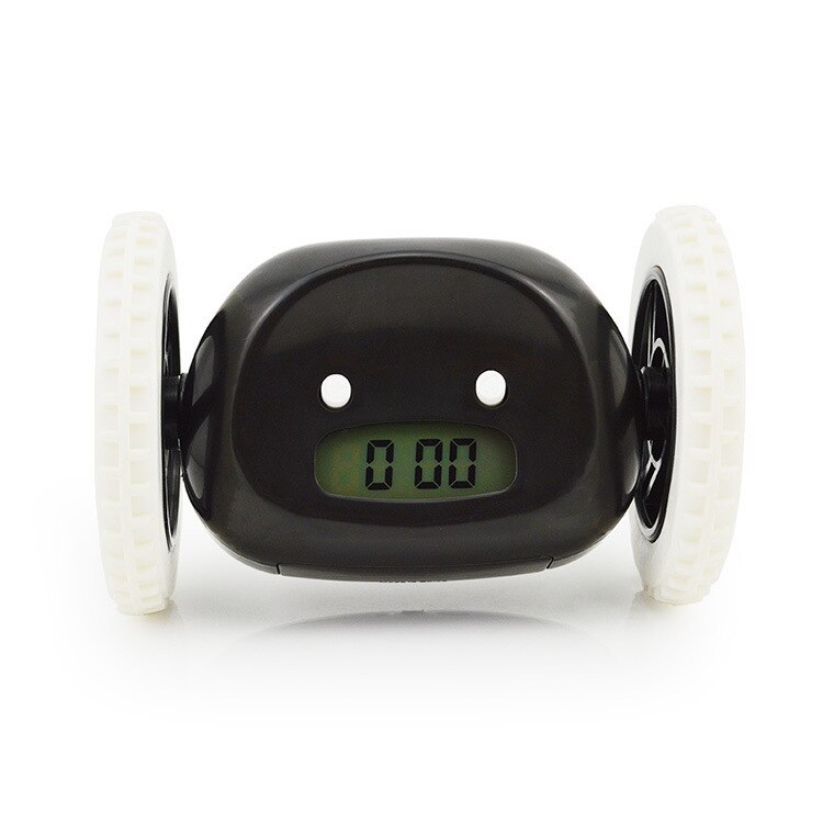 Creative Running Digital Led Alarm Clock, Lazy Alarm Clock, Running Silent Clock, Alarm Clock, Creative Gift