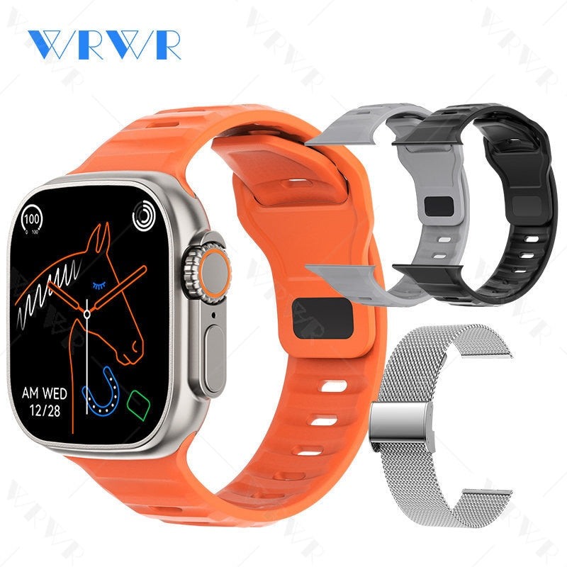 Newest Smart Watch Ultra Series 8 NFC Smartwatch Men Women Bluetooth Calls Wireless Charging Fitness Bracelet 2 Inch HD Screen