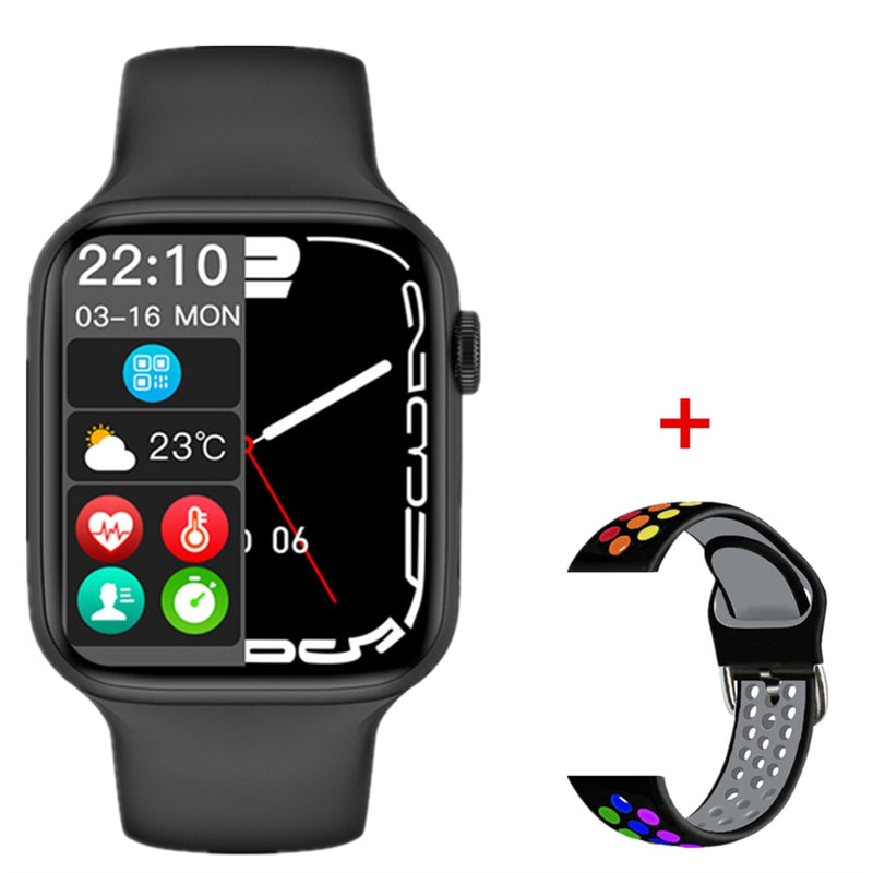 2022 Smart Watch Series 8 NFC Wireless charging Bluetooth Calls Smartwatch Men Women Sport Fitness Bracelet for Apple Watch IWO