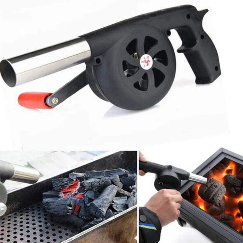Hand Blower household hand portable barbecue blower small hair dryer outdoor barbecue accessories tools
