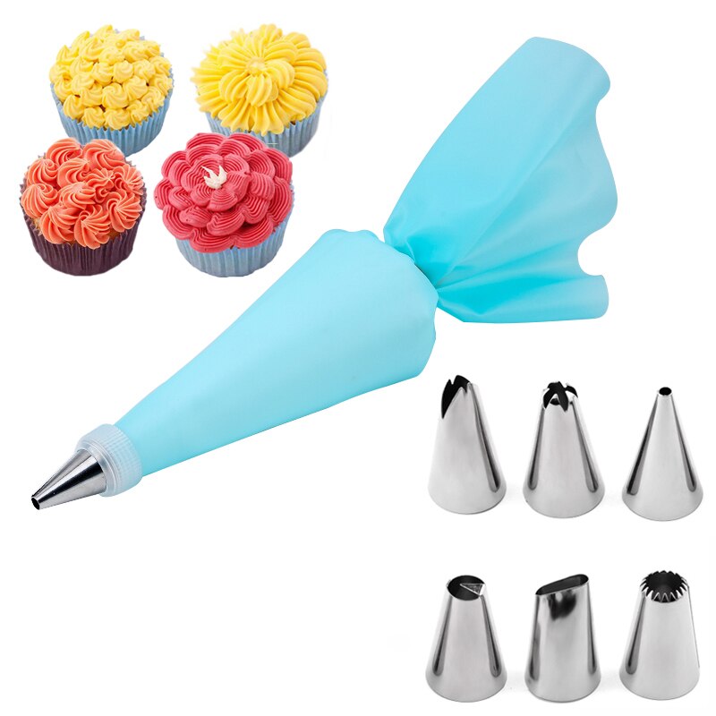 6/14/26/29 pcs set Cream Nozzles Pastry Tools Accessories For Cake Decorating Pastry Bag Kitchen Bakery Confectionery equipment