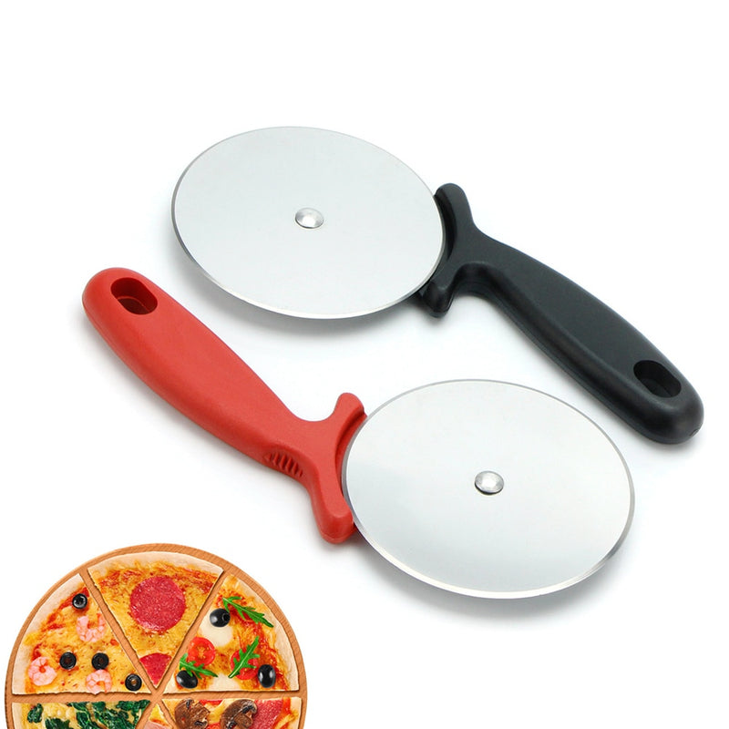 Stainless Steel Pizza Cutters Pastry Roller Cutter Pizza Knife Cookie Cake Roller Wheel Scissor Bakeware Kitchen Accessories