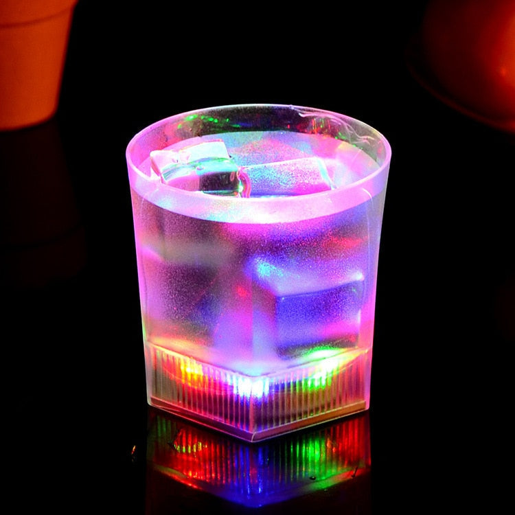 400ml Led Luminous Mug Color Changing Beer Mugs Water Sensor Light-emitting Cup for Neon Party Glow Drinkware Birthday Gift