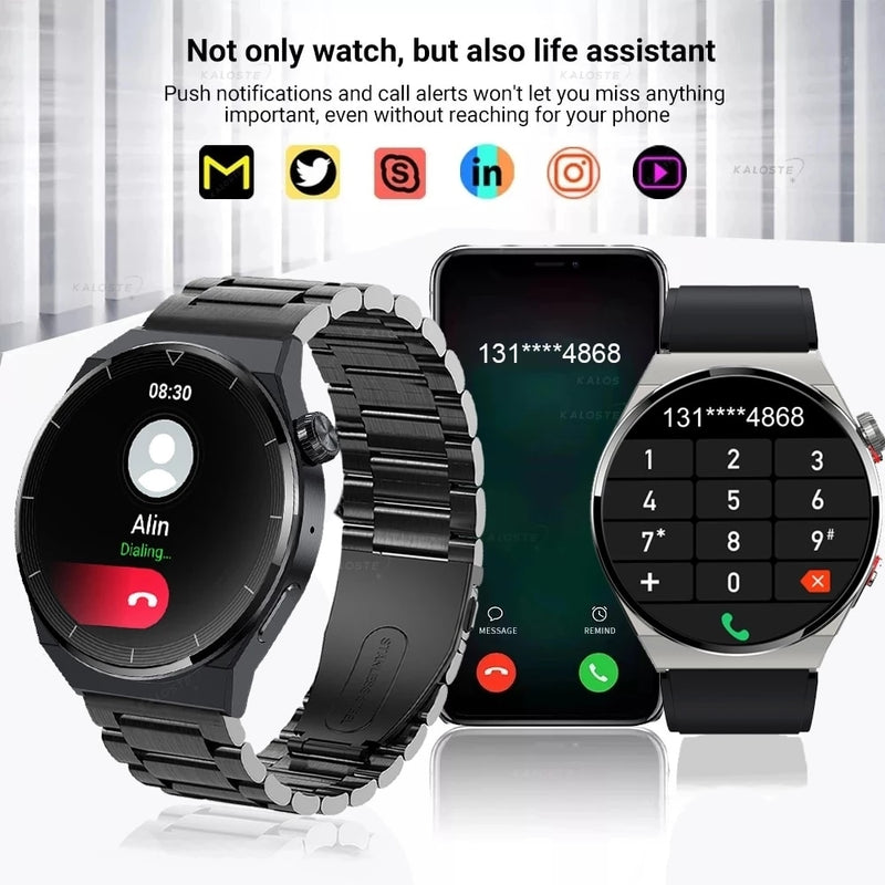 2022 NFC Smart Watch Men GT3 Pro AMOLED 390*390 HD Screen Heart Rate Bluetooth Call IP68 Waterproof SmartWatch For Huawei Xiaomi