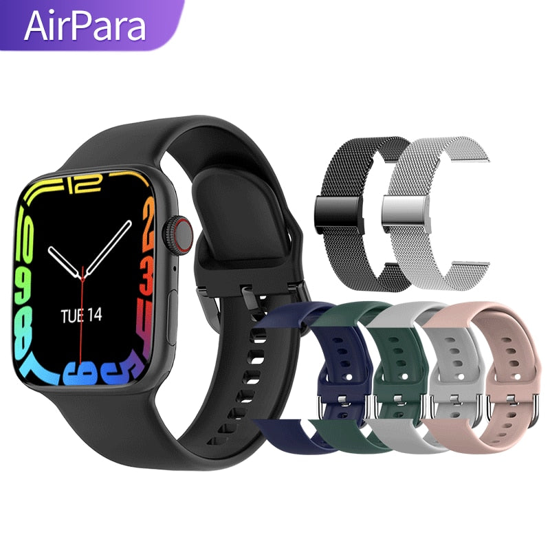 2022 NFC Smart Watch Men Women Smartwatch Door Access Control 1.9 in HD Screen Wireless Charging Dial Call Fitness Bracelet