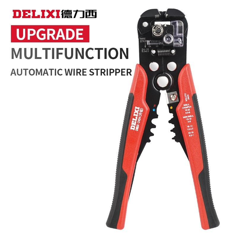 Professional Electrician Wire Tool Cable Wire Stripper Cutter Crimper Automatic Multifunctional Crimping Stripping Plier Tools