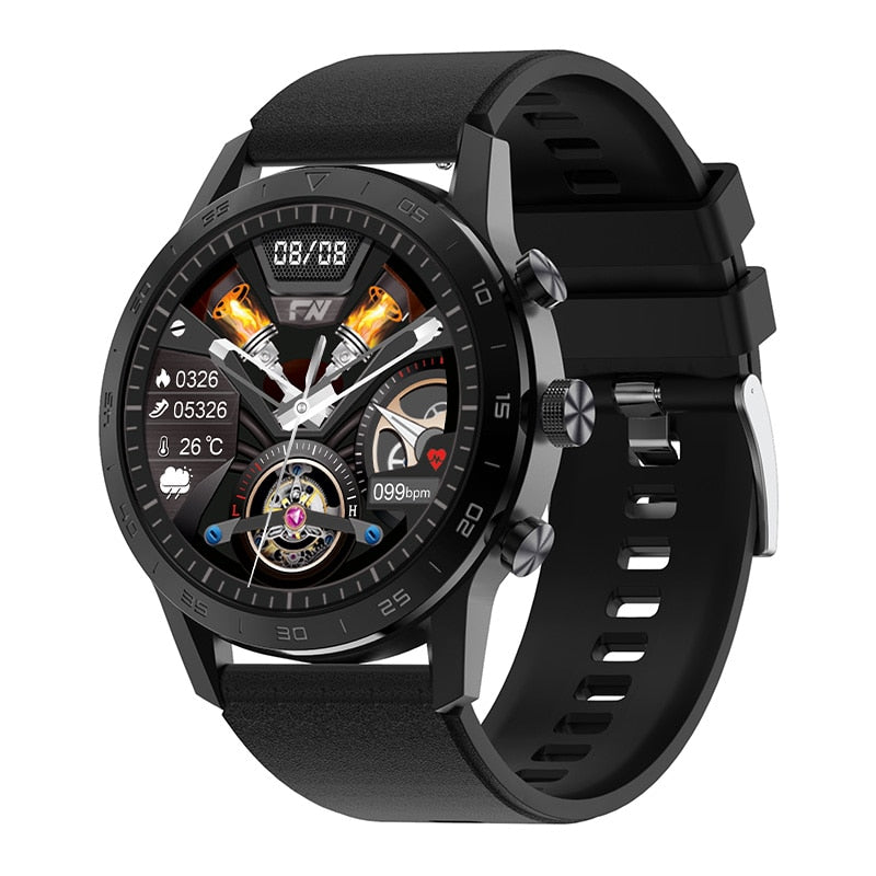 2022 Smartwatch Man AMOLED Full Touch Screen Bluetooth Dial Contacts Sync Heart Rate Healthy Sport Watches Man Smart Watch Men