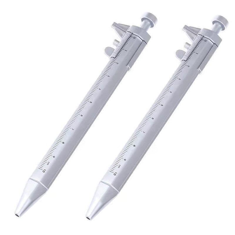1/2/3pcs Multifunction Gel Ink Pen Vernier Caliper Roller Ball Pen Stationery Ball-Point Ball-Point 0.5mm Pen Portable Tools