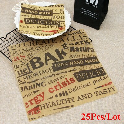 Parchment Paper Grease Resistant Basket Liner Oilpaper, Bread Sandwich Burger Fries Wrappers - White / Brown, Baking Tools