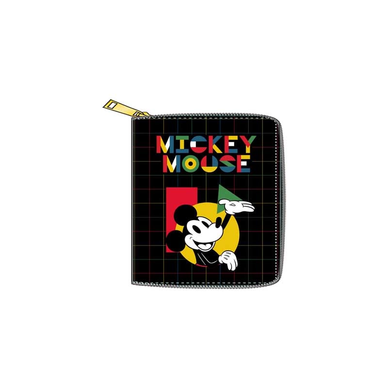 2022 New Mickey Mouse Wallet for Women Disney Cartoon Anime  Purses and Handbags Zipper Mini Coin Purse Girl&