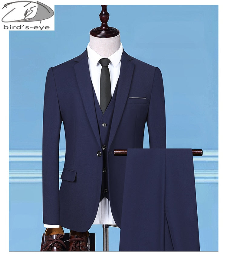 (Jacket+Pants+Vest) New Wedding Suits for Men Best Man&