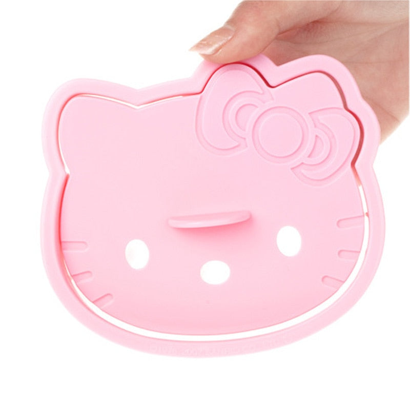 Plastic Animal Cat Kids Sandwiches Cutter And Sealer Sandwiches Mould/Maker Dough/Cookie Cutter Cookie Press Pastry Tools    745