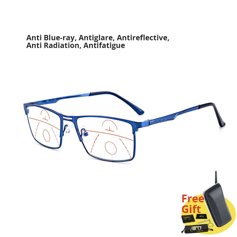 Men Progressive Reading Glasses Multifocal Women&