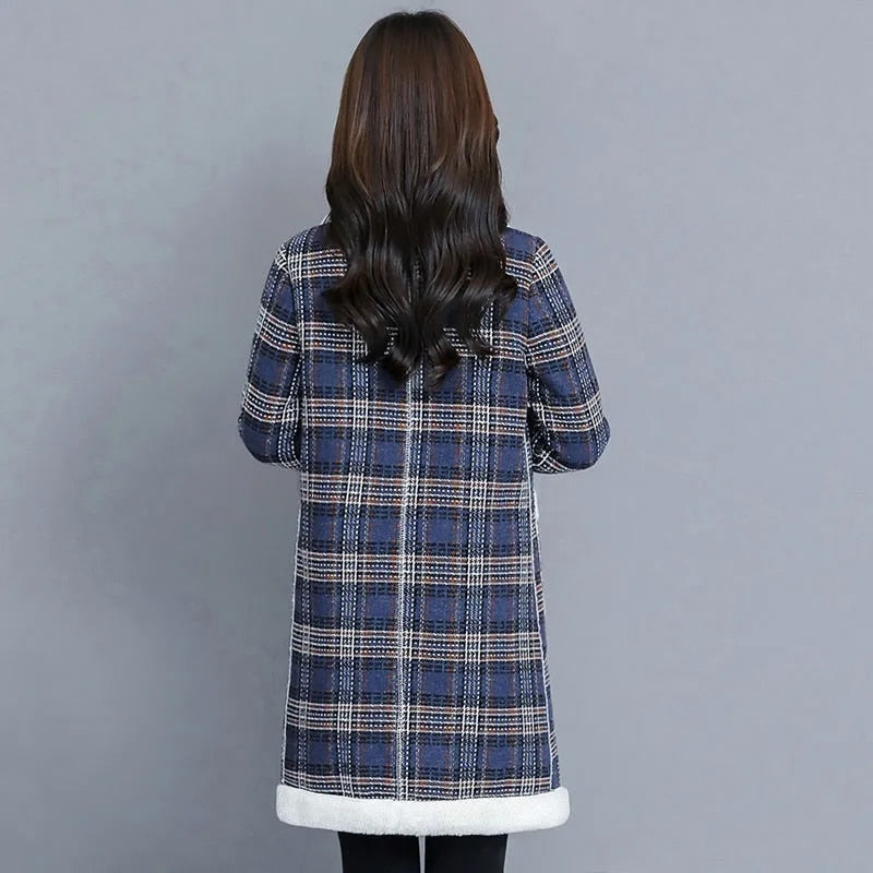 Winter Korean Plus velvet Thicken Women&