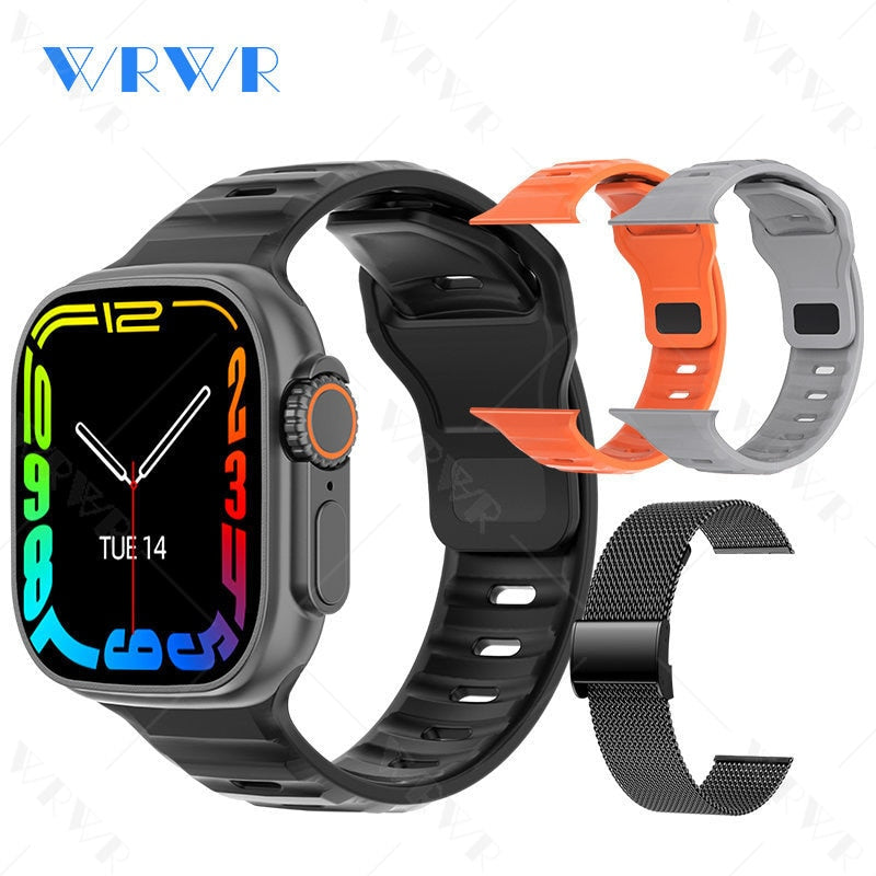 Newest Smart Watch Ultra Series 8 NFC Smartwatch Men Women Bluetooth Calls Wireless Charging Fitness Bracelet 2 Inch HD Screen