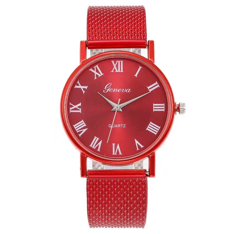 Luxury Wrist Watches for Women Fashion Quartz Watch Silicone Band Dial Women Wathes Casual Ladies watch relogio feminino