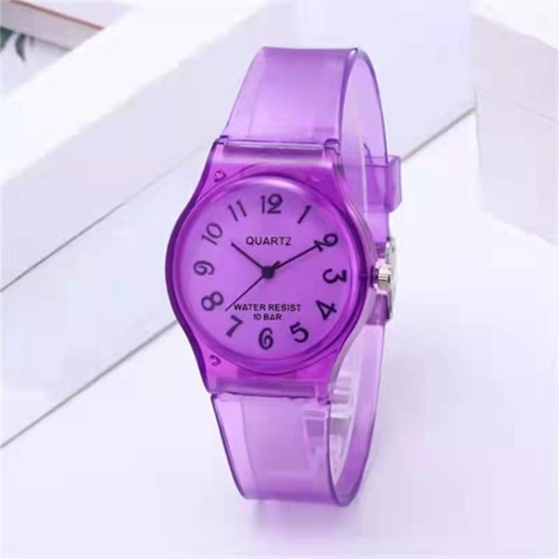 2021 New simple silicone Brand WOKAI Casual Quartz Watch Women Crystal Silicone Watches Relogio Feminino Wrist Watch Hot sale