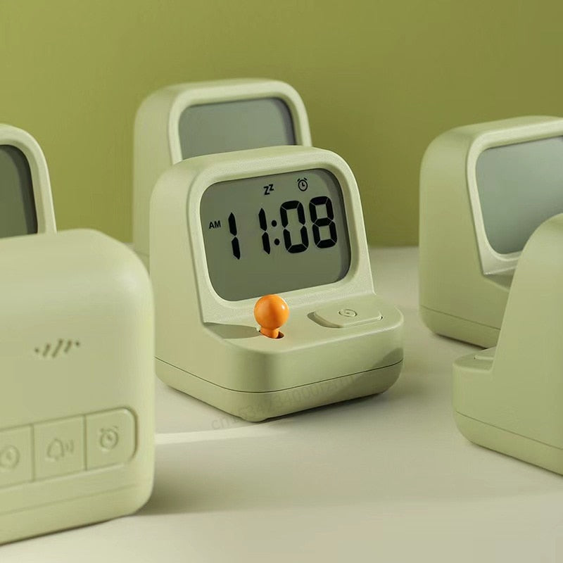 Small Alarm Clock, Timer, Dual-use, Fun Rocker Alarm Clock, Children&