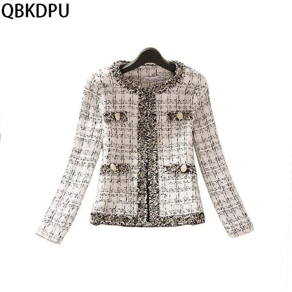 New Style Girls&#39; Romantic Tassel Cardigan Jacket Vintage Korean Woollen  Coats Elegant Short Outerwea Women Multi Pocket Jacket