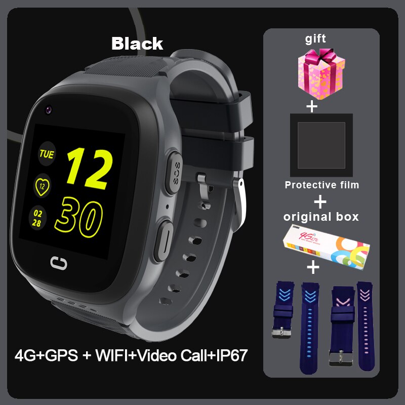 LT31 4G Kids Smart Watch WIFI GPS Tracker Baby Phone Watch SOS HD Video Call Touch Screen IP67 Waterproof children&