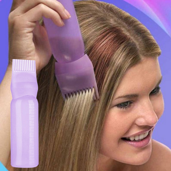 1/2Pcs 120ML Salon Empty Hair Dye Bottle With Applicator Brush Dispensing Hair Coloring Dyeing Bottles Hairdressing Styling Tool