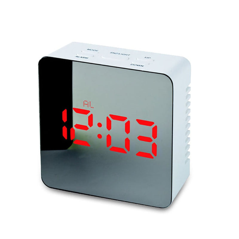 Digital Alarm Clock Desktop Watch for Kids Bedroom Home Decor Temperature Snooze Function Desk Table Clock LED Clock Electronic