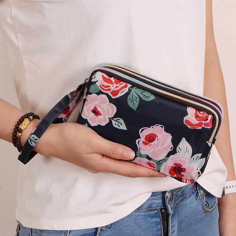 Disney 2022 New Cartoon Women's Wallet Luxury Brand Long Women's Coin Purse Large Capacity Fashion Trend Clutch Mobile Phone Bag